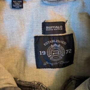 Buffalo David Bitton Light Gray Denim Jacket